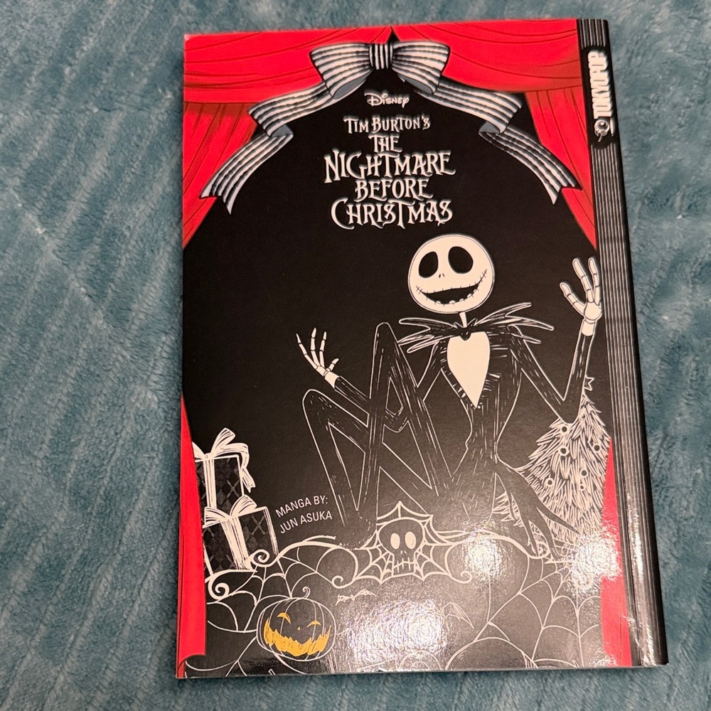Disney Black and Red Nightmare Before Christmas Manga